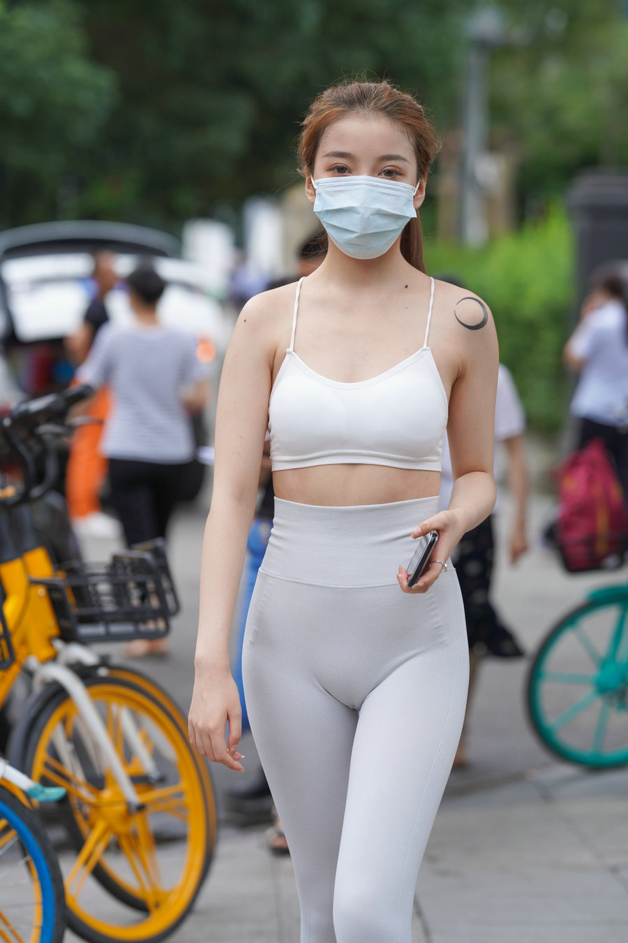图片[2]-灰色瑜伽裤女孩 J1323 723P4V-17.9GB-心动图库