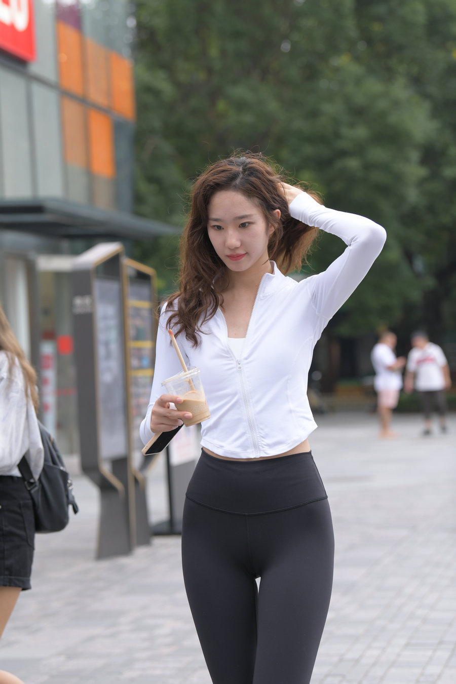 图片[3]-像刘亦菲的黑色瑜伽裤女孩J2237 340P1V-14.8GB-心动图库