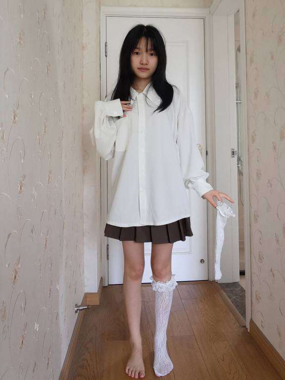 图片[1]-百褶裙可爱又大方的小姑娘【122P】20002-心动图库