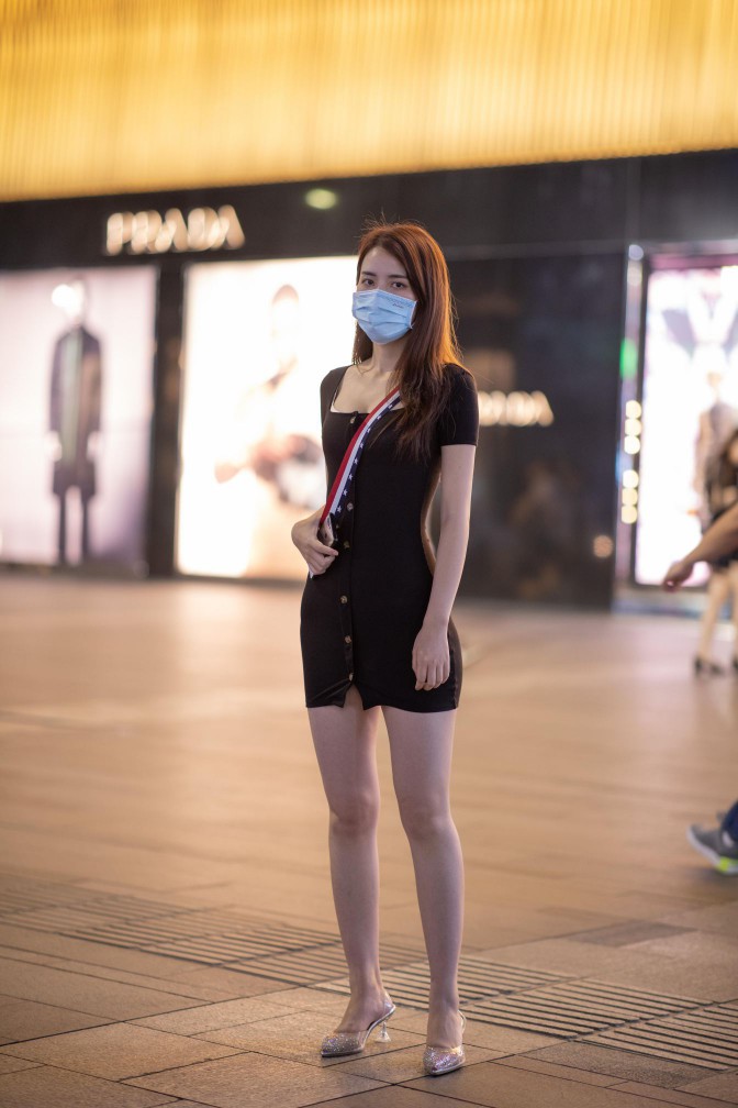 图片[4]-逛商场的黑色包臀裙美丽女孩【385P】00050-心动图库